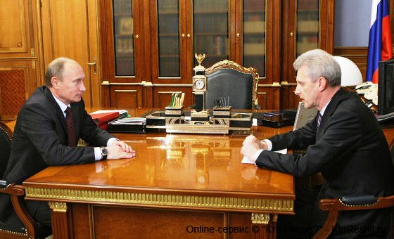 Состоялась встреча Путина с министром образования Андреем Фурсенко